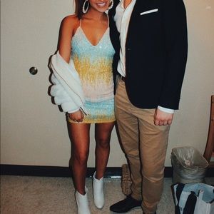 by the way sequin dress